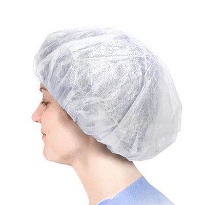 170-21 BOUFFANT 21' WHITE HAIR CAP